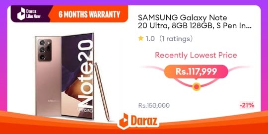 Great Deal Samsung Note 20