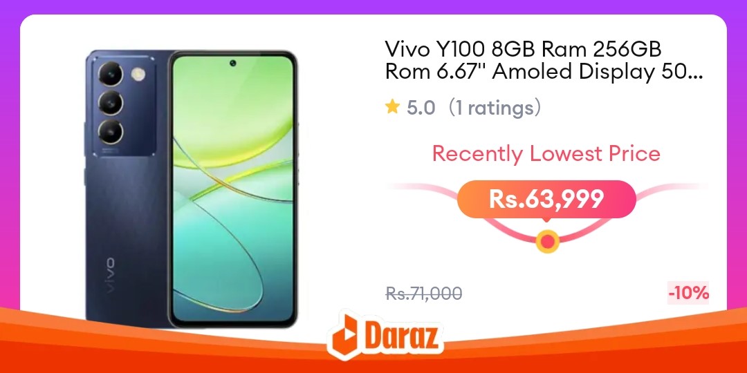 Vivo y100 Discounted Price